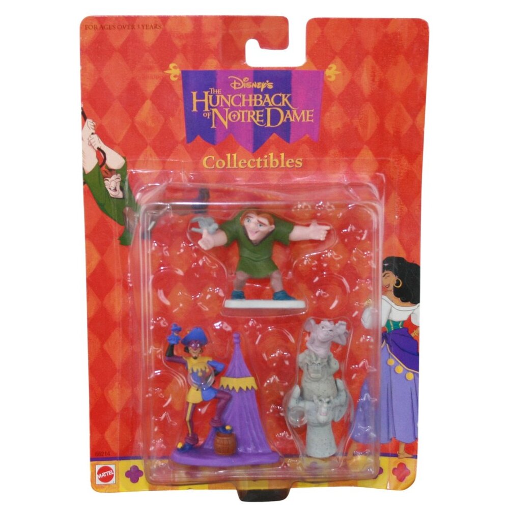 Disney's the Hunchback of Notre Dame Collectibles - Esmeralda  Phoebus & Frollo